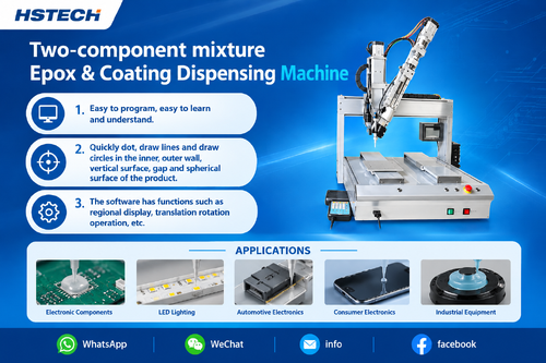 Последние блоги о компании New Table‑Top Two‑Component AB Glue Dispensing Machine Released for Precision Industrial Adhesive Applications