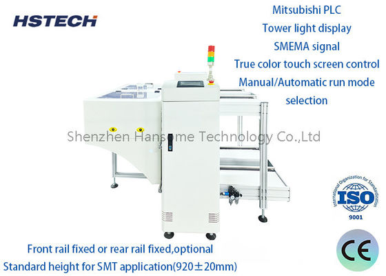 Хорошая цена. Профессиональный разгрузчик печатных плат с двойной направляющей, отображением сигнальной башни и ПЛК Panasonic для производства SMT онлайн