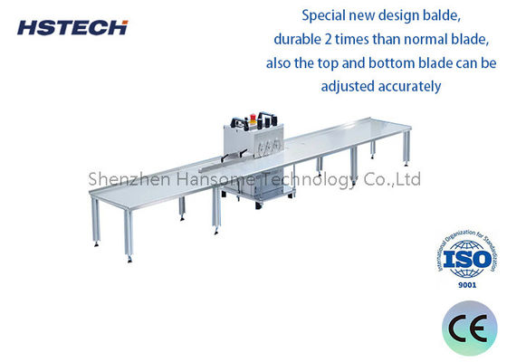 Хорошая цена. Маленькая напряженность 3 группы Блейд ПКБ Депанелирующая машина для светодиодного светодиода онлайн