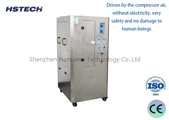 Хорошая цена. Машина для очистки стенцилов SMT 60L с трехуровневой системой фильтрации и давлением 0-7 кг онлайн