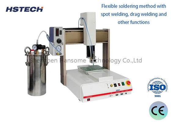 Хорошая цена. 4-осевой ЖК-экран AB Машина для распределения клея с шаговым мотором и часовым ремнем онлайн