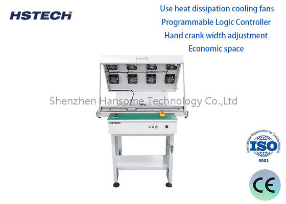 Хорошая цена. ESD Flat Belt LED Button Control PCB Handling Conveyor с SMEMA (электрический конвейер для обработки печатных плат) онлайн