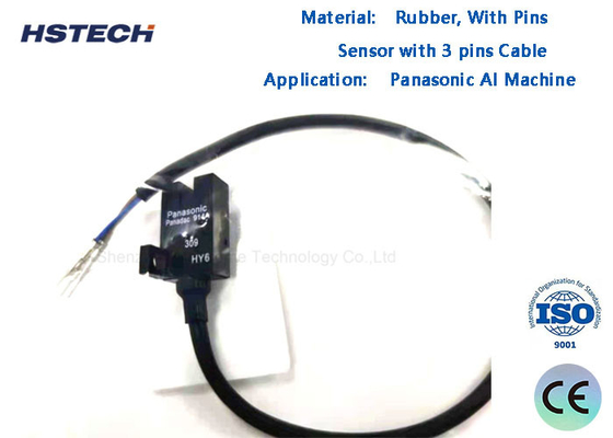 Хорошая цена. Panasonic Sensor SMT AI запасные части 304133426301 с кабелем 3 булавки онлайн