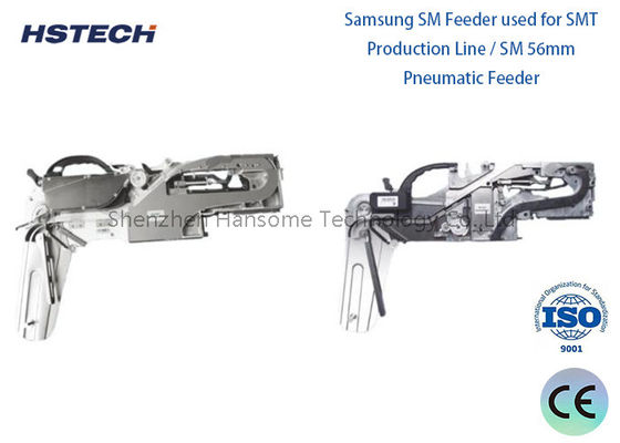Хорошая цена. SMT Feeder Samsung SM CP 56mm Пневматический для установки микросхем высокое качество и стабильность онлайн