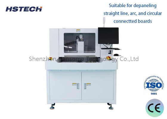 Хорошая цена. Двойная рабочая платформа Визуальный Depanel Machine PCB Router Machine для SMT производственной линии онлайн