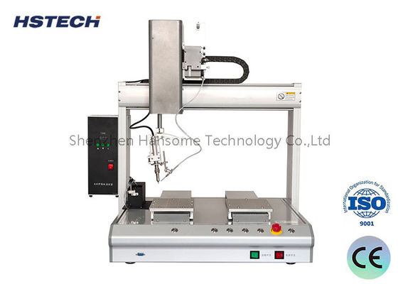 Двухконечный автоматический робот-сварщик с двойной рабочей станцией