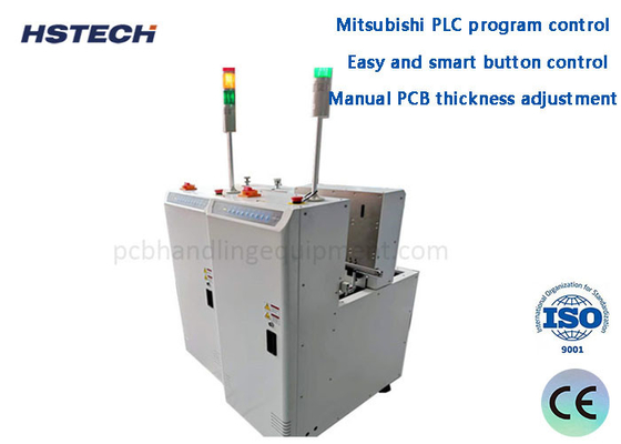 Хорошая цена. Ручное регулирование толщины печатных плат SMEMA Mitsubishi PLC PCB Board Loader онлайн