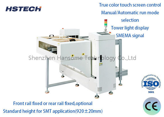 Хорошая цена. 3 цветового дисплея PCB разгрузчик с PCL и сенсорного экрана управления и каждый держать 2 журнала для SMT производственной линии онлайн