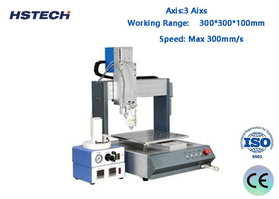 Хорошая цена. Автоматическая настольная 3-осевая машина для распределения клея PUR со скоростью 300 мм / с и точностью повторения 0,02 мм онлайн