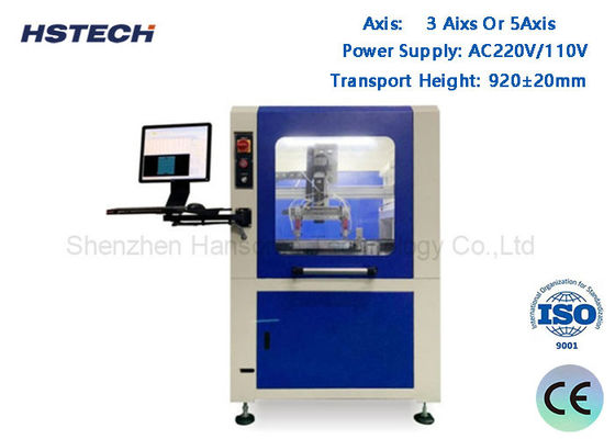 Хорошая цена. 3Axis Selective Conformal Coating Machine с точностью ±0,02 мм, автоматическим регулированием ширины и сервомотором Fuji для сборки печатных плат онлайн