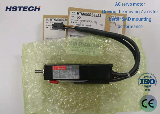 Хорошая цена. SMT Части машин Panasonic CM402 CM602 N510042737AA 15W Z Axis AC Сервомотор онлайн
