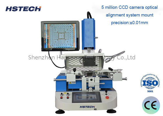 Хорошая цена. Высокоточная станция для ремонта BGA с системой оптического выравнивания CCD и точностью установки ±0,01 мм для ремонта BGA-чипов мобильных телефонов онлайн