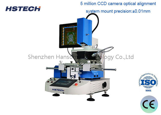 Хорошая цена. Станция для ремонта BGA (ручная и автоматическая) с точностью монтажа ±0,01 мм, сенсорным управлением MCGS и общей мощностью 2600 Вт онлайн