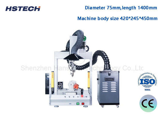 Автоматический робот для сварки рабочего стола с очистителем от смога для очистки воздуха HS-S331RA