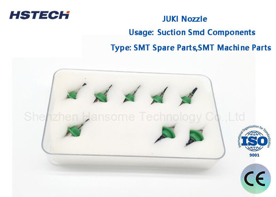 Хорошая цена. 503 509 JUKI SMT Nozzle Серая вольфрамовая основа Зелёный отражатель Прочный SMT Запчасти онлайн