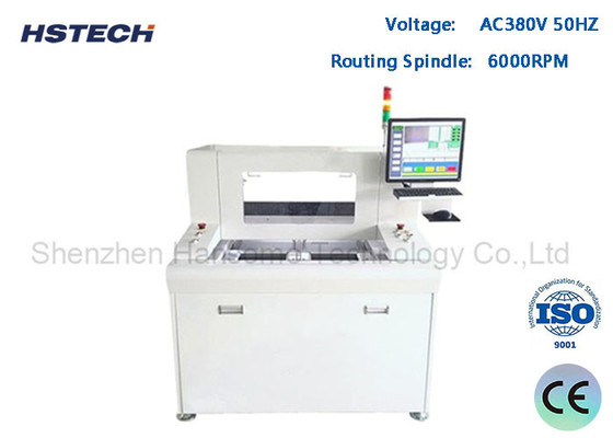 Хорошая цена. Сервомотор X/Y/Z оси PCBA Router Machine CCD Detection с двойной платформой онлайн