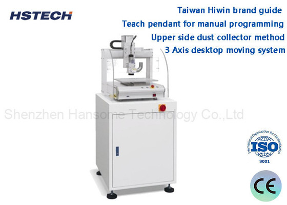 Хорошая цена. Тайвань Hiwin Brand Guide 3 Axis Desktop Moving System High Speed Routing Spindle Tabletop PCBA Router Machine HS-RM-F500 (включает в себя также компьютерные и компьютерные компьютеры) онлайн