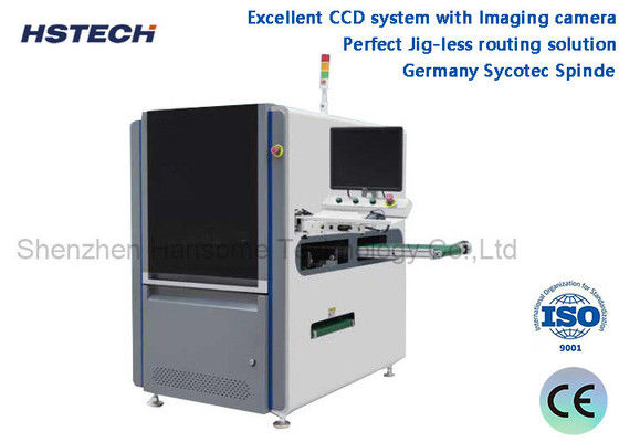 ESD Belt Inline PCBA Router Machine с SMEMA для круглой и прямой линии