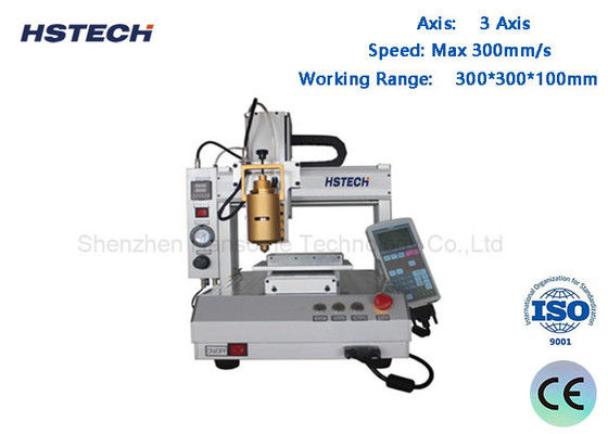 Хорошая цена. Автоматическая настольная 3-осевая машина для распределения клея PUR со скоростью 300 мм / с и точностью повторения 0,02 мм онлайн