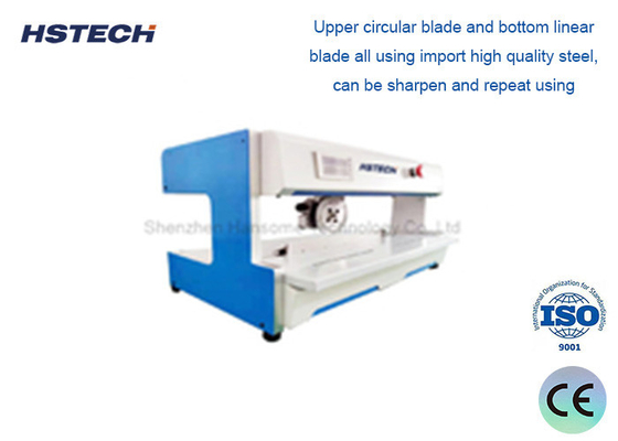 Хорошая цена. V-Cut PCB Separator Blade Moving With Buzzer Alarm Protection Built-in For FR4 PCB Board (Слитка для разделения ПКБ в виде V-Cut) с защитой от бузера, встроенной для ПКБ FR4 онлайн