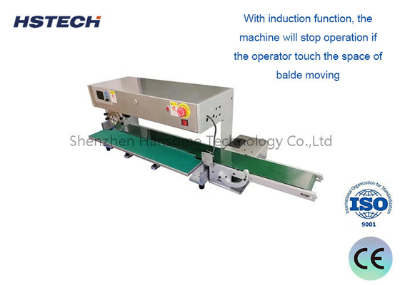 Хорошая цена. Прочный дизайн лезвия V-Cut PCB Cutter Machine PCB Depaneling Equipment с индукционной функцией онлайн