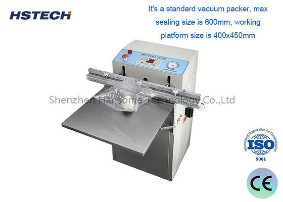 Хорошая цена. Подъемная внешняя вакуумная упаковка с регулируемой высотой и самоидентификацией, максимальный размер уплотнения 600 мм онлайн