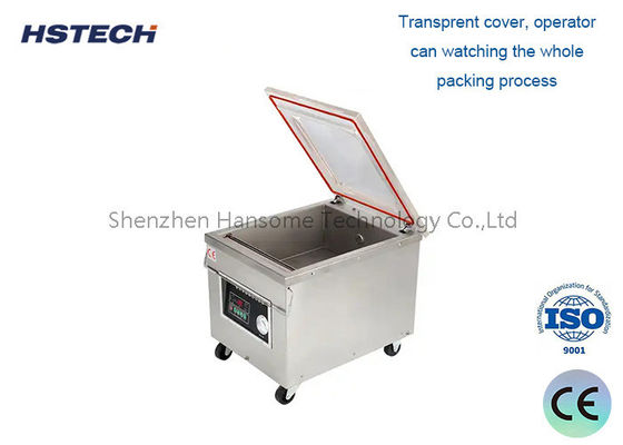 Хорошая цена. Двойная герметичная вакуумная упаковочная машина для деталей машин SMT с быстрым временем упаковки онлайн
