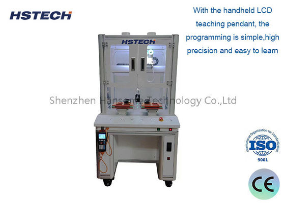 Автоматический робот по сварке и выравнивание железных голов облегчают точное сварка