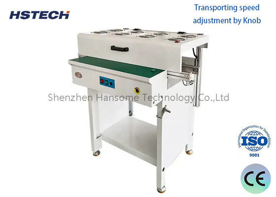 Хорошая цена. Конвейерная лента из нержавеющей стали с защитой от статического электричества для обработки печатных плат со стандартом SMEMA и регулировкой скорости онлайн