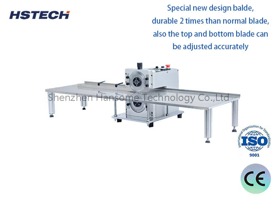 Хорошая цена. Высокая точность 4 группы Blade LED Hard Strip PCB Depaneling Equipment онлайн