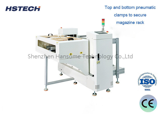 Хорошая цена. SMEMA Signal Tower Light PCB Handling Equipment NG OK PCB Unloader с двойным сбором журналов онлайн