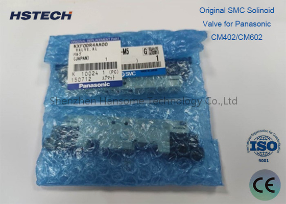 Хорошая цена. Оригинальный Solinoid клапан Panasonic SMC KXF0DR4AA00 для Panasonic CM402/CM602 машины онлайн