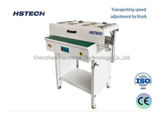 Хорошая цена. Конвейер для транспортировки печатных плат из нержавеющей стали с ручной регулировкой ширины и плоским антистатическим ремнем для применений в SMT онлайн