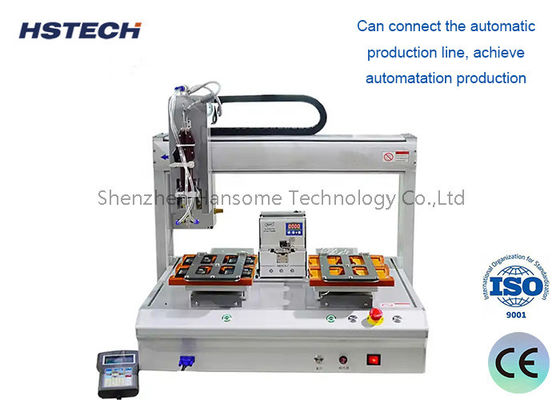 Высокоточный автоматический робот по сварке с двойным столом по сварке и шаговым двигателем