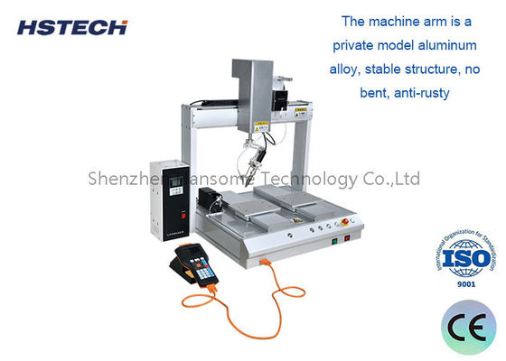 Хорошая цена. 4-осевая настольная сварная машина с линейным руководством Hiwin и функцией автоматической очистки онлайн