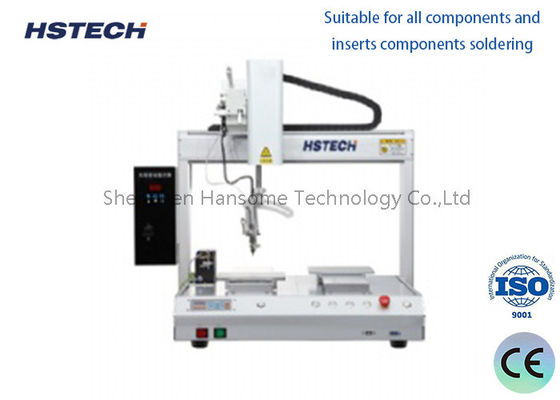 5 Axis Dual Table Robtic Soldering Machine With Smoke Purification Filter System