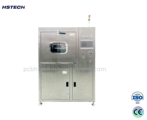 Touch Screen Offline PCBA Cleaning Machine With Quick Connector Spray Bar System