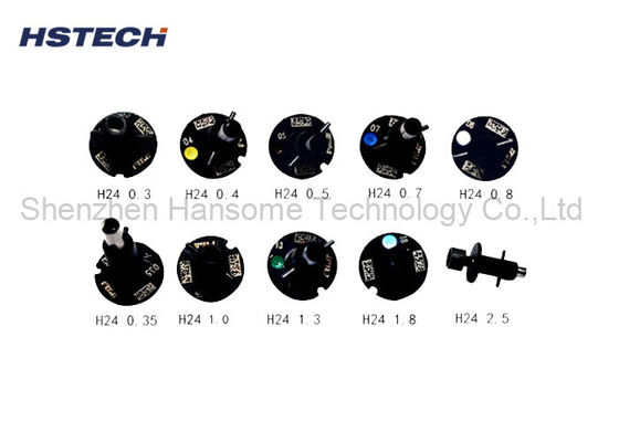 Хорошая цена. H24 SMT Pick And Place Nozzles Multiple Tin Size для SMT NXT Чип монтер онлайн